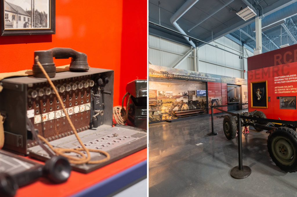Au Musée de l'électronique et des communications militaires, les aventuriers peuvent se plonger dans les pages de l'histoire canadienne pour découvrir le rôle que les communications militaires et l'électronique ont joué dans les conflits et le maintien de la paix pendant plus d'un siècle.